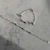 Beaded Stone Bracelet