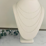 Silver Thin Link Chain