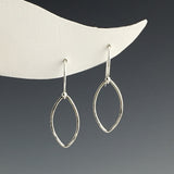 Silver Marquise Shaped Earrings - S