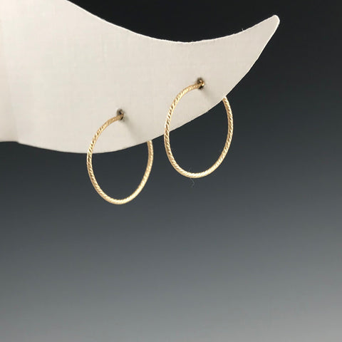 Gold Hoops - XS