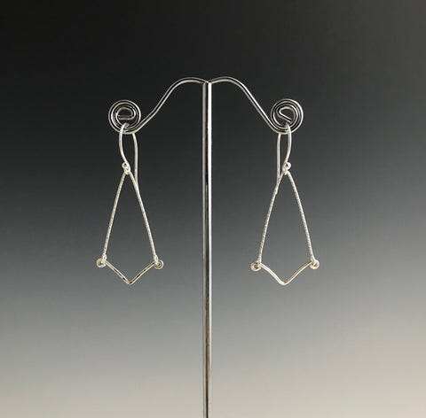 Silver Chandelier Earrings