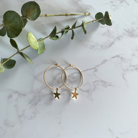 Gold Star Hoops
