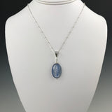 Oval Kyanite Pendant