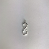 Silver Infinity Pendant - M